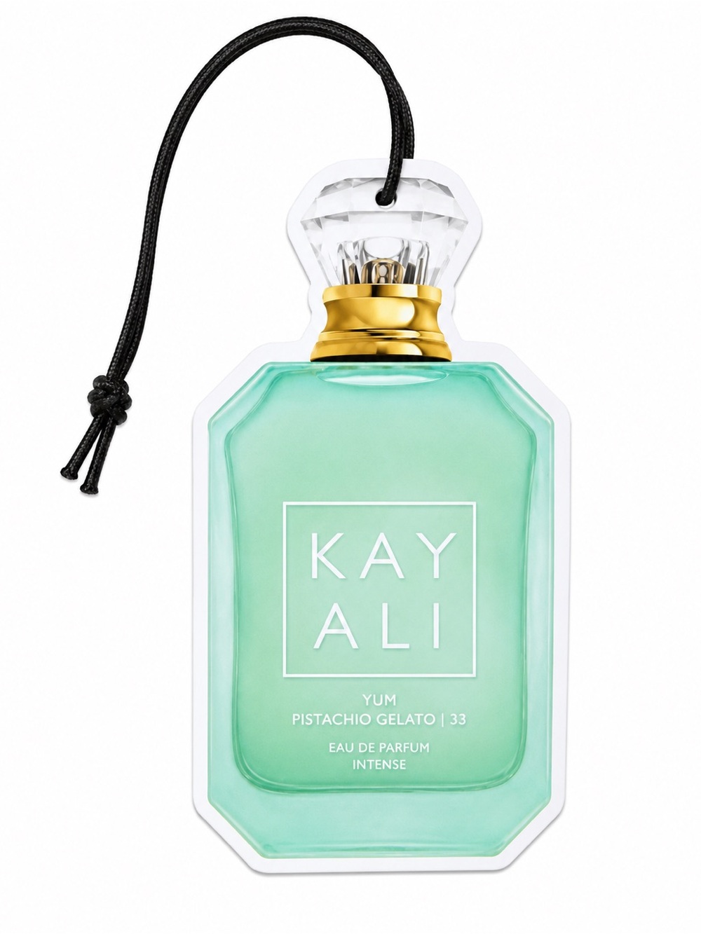 Kayali Yum Pistachio Gelato 33 Perfume Card Air Freshener NWT